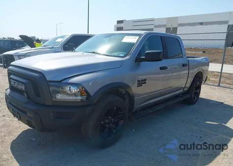 2024 Ram 1500 Classic Warlock 4X2 5'7 Box из США, поврежденный, VIN 1C6RR6LG5RS123326